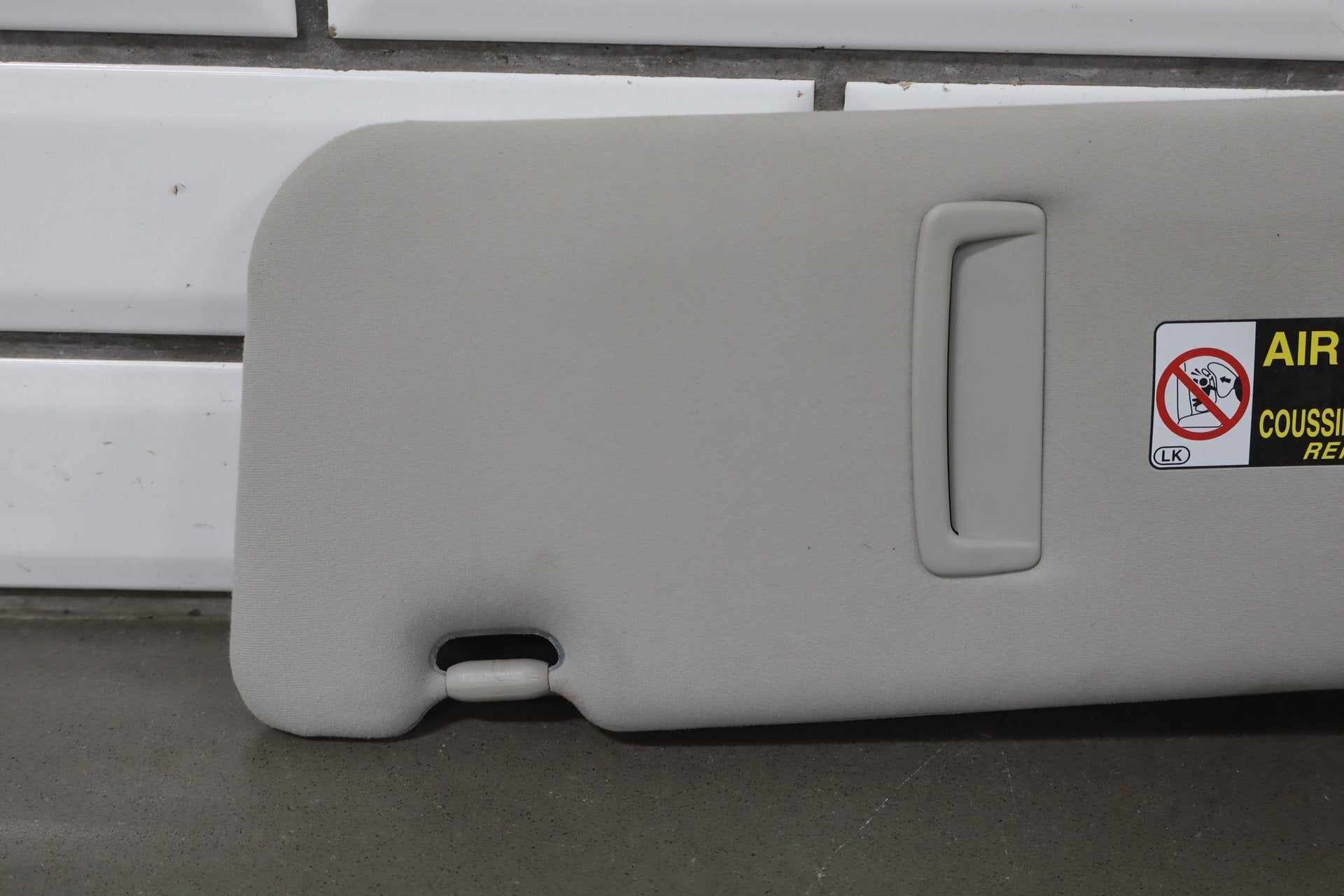 2012 Lexus LS460 Sun Visor Pair Left/Right Black 20
