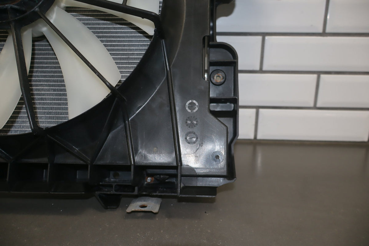 2012 Mitsubishi i-MiEV Core Support w/Condenser Radiator