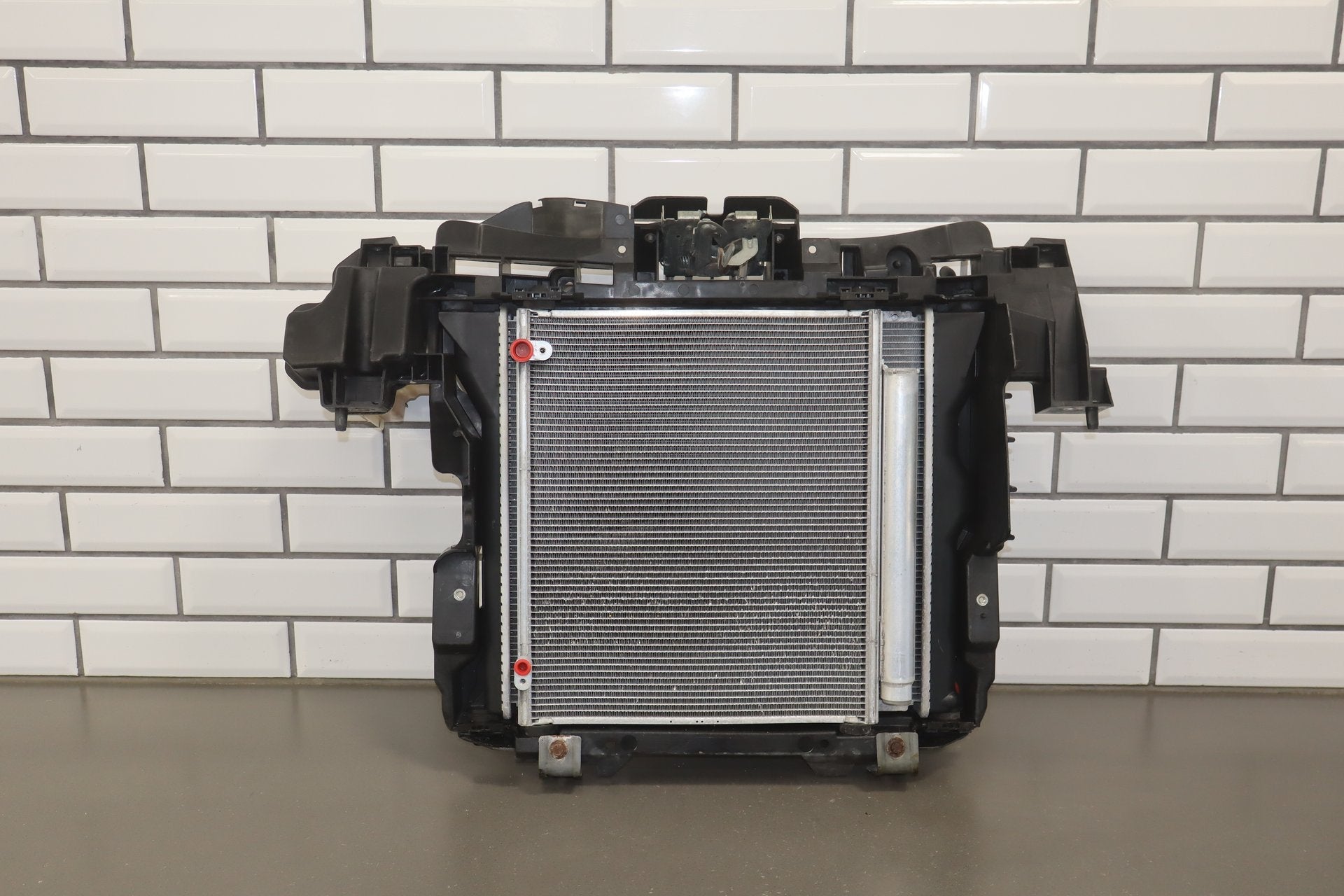 2012 Mitsubishi i-MiEV Core Support w/Condenser Radiator