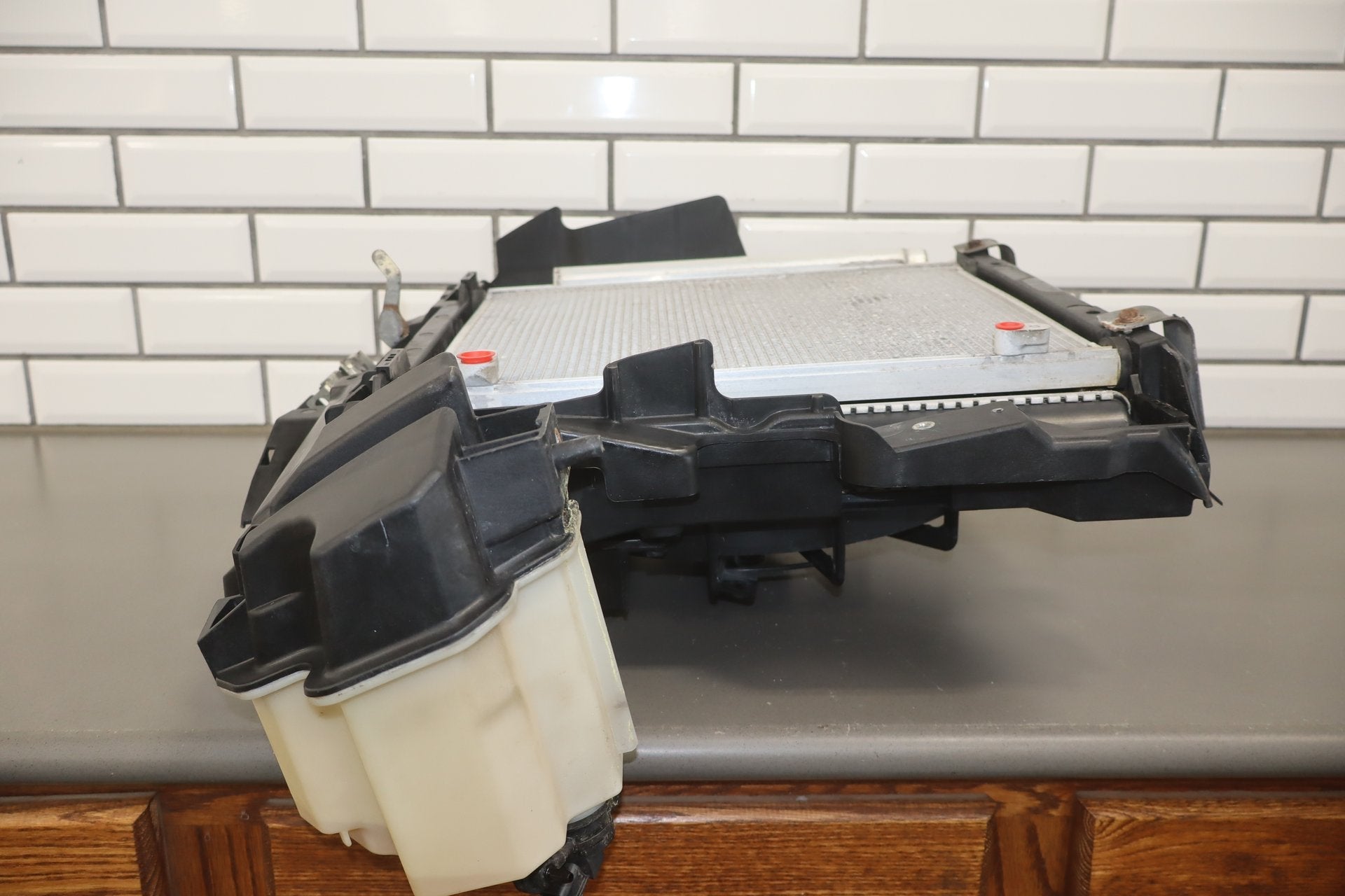 2012 Mitsubishi i-MiEV Core Support w/Condenser Radiator