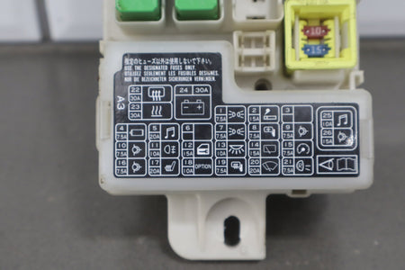 2012 Mitsubishi i-MiEV SE Electric Cabin Fuse Box