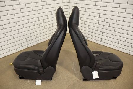 2012 Tesla Model S Black Heated Leather Seat Set 200k