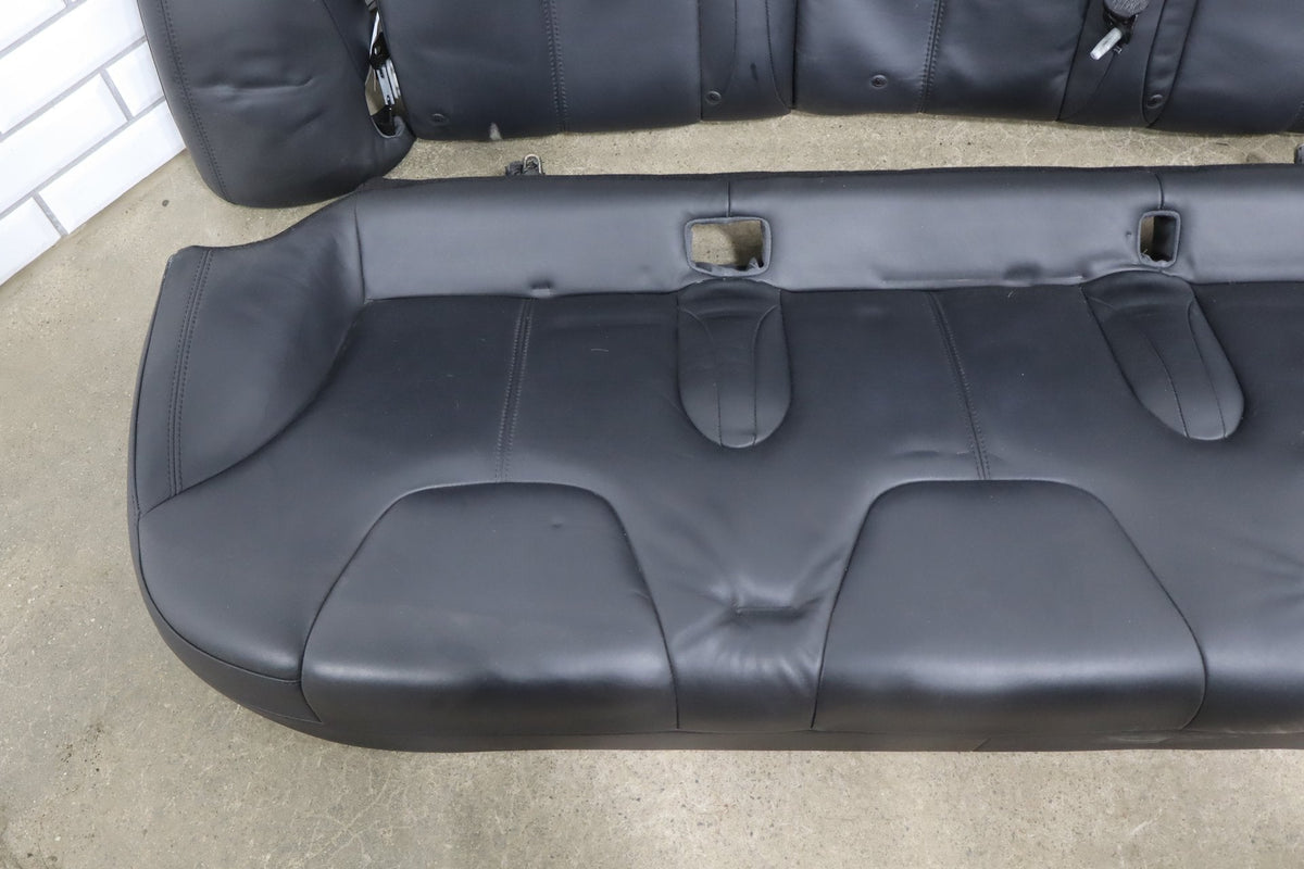 2012 Tesla Model S Black Heated Leather Seat Set 200k