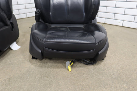 2012 Tesla Model S Black Heated Leather Seat Set 200k