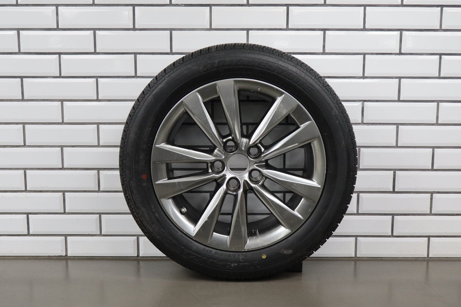 2013-2017 Lexus LS460 18" Spare Wheel 5 Twin Spoke Gray (1) w/ Tire 235/50R18