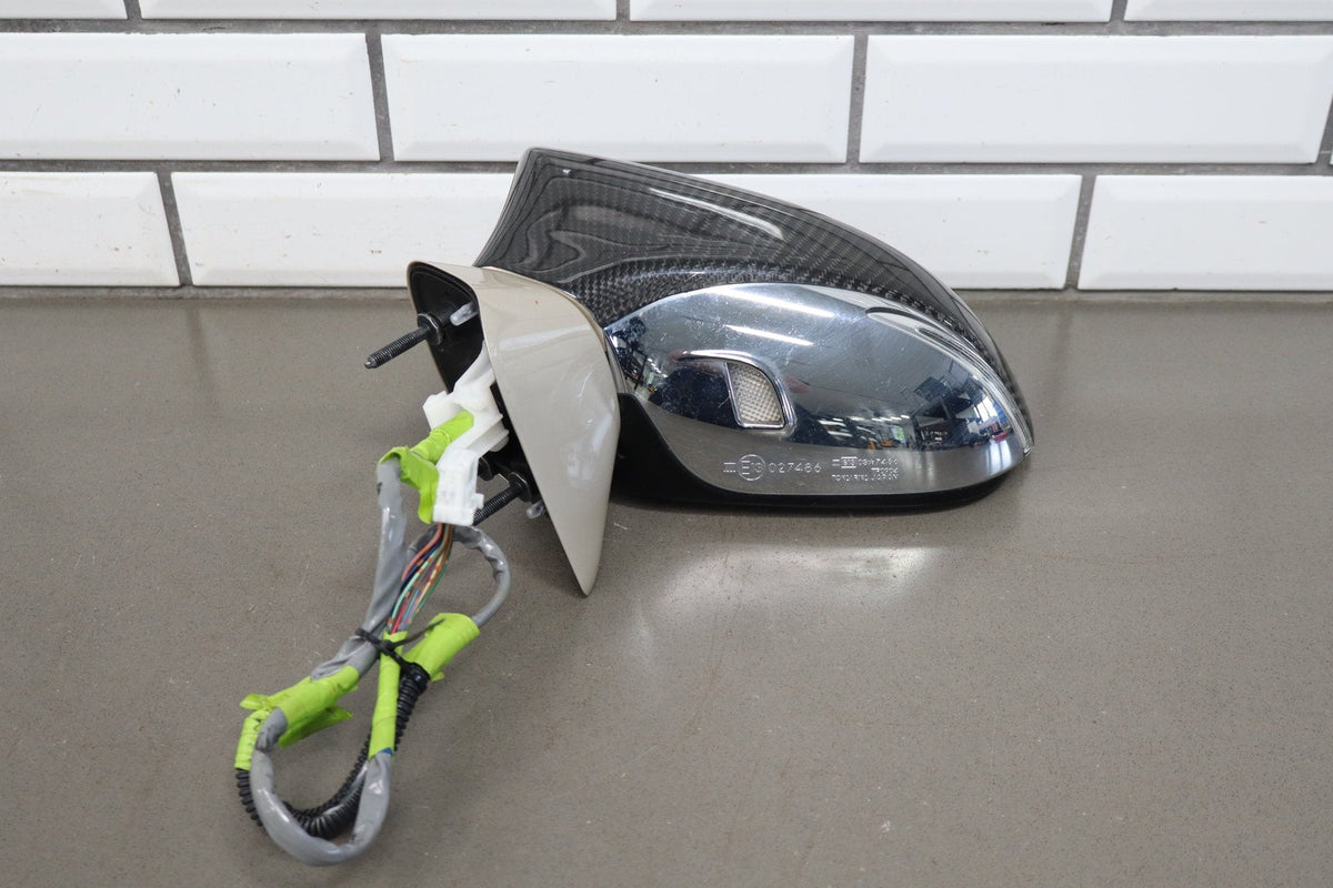 2013-2017 Lexus LS460 LH Driver Door Mirror Satin Cashmere 4U7 Power Fold OEM