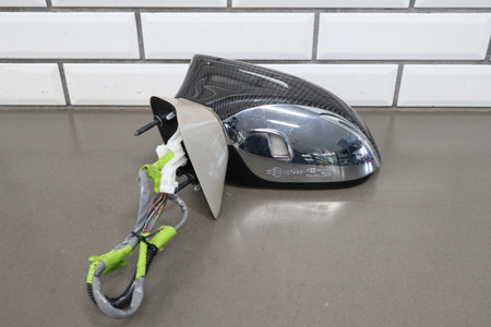 2013-2017 Lexus LS460 LH Driver Door Mirror Satin Cashmere 4U7 Power Fold OEM