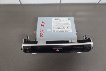 2013-2017 Lexus LS460 Radio Receiver Climate Panel 86130-50420 Silver (Untested)