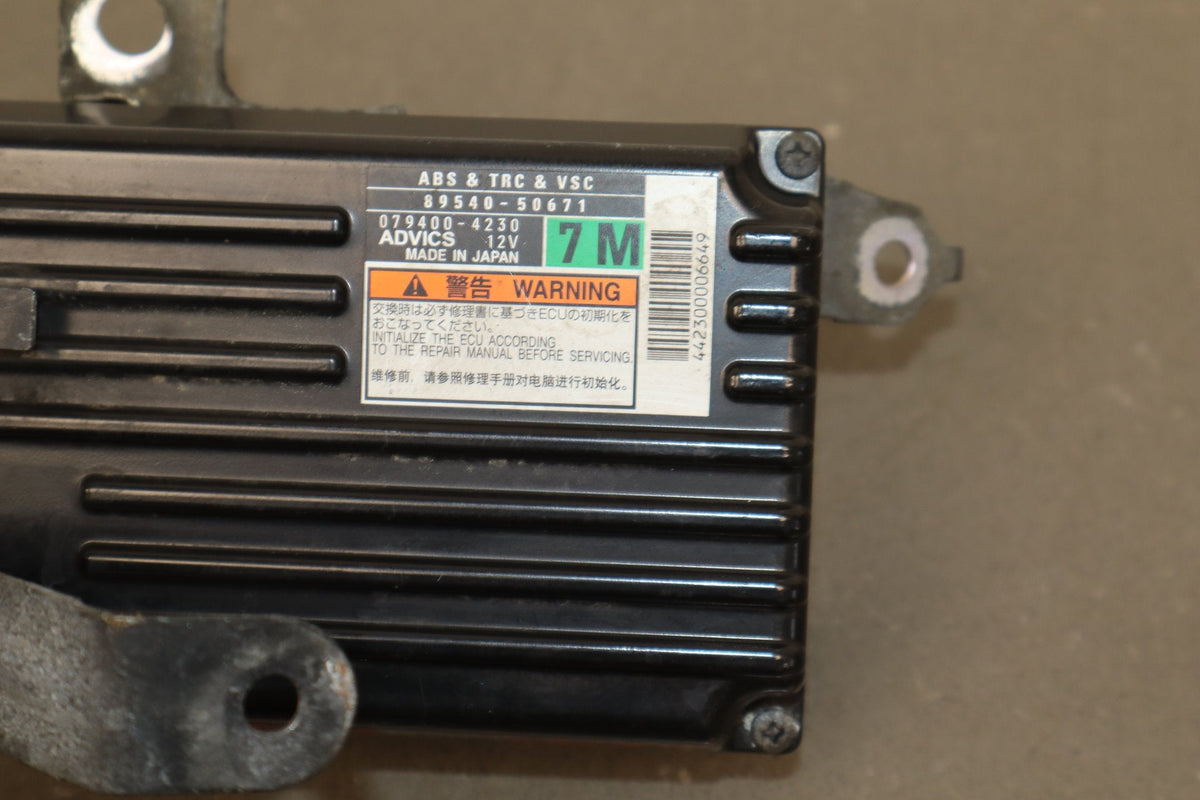 2013-2017 Lexus LS460 XF40 AWD ABS VSC TRC Skid Control Module 89540-50671 OEM