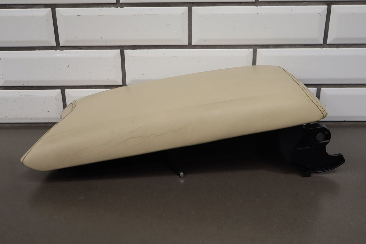 2013-2017 Lexus LS460 XF40 Center Console Lid Armrest Parchment Walnut Leather