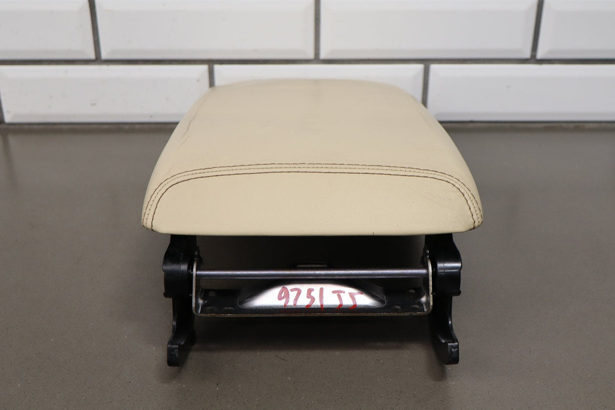 2013-2017 Lexus LS460 XF40 Center Console Lid Armrest Parchment Walnut Leather