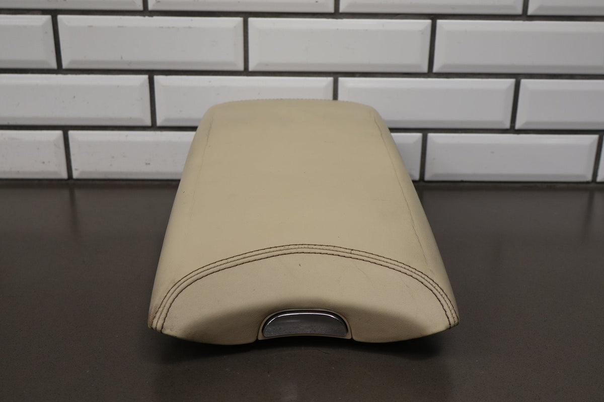 2013-2017 Lexus LS460 XF40 Center Console Lid Armrest Parchment Walnut Leather