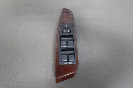 2013-2017 Lexus LS460 XF40 LH Driver Master Window Switch Wood Grain Assembly