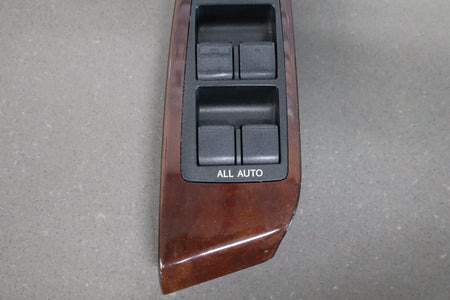 2013-2017 Lexus LS460 XF40 LH Driver Master Window Switch Wood Grain Assembly