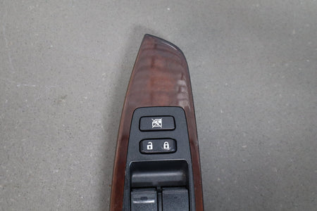 2013-2017 Lexus LS460 XF40 LH Driver Master Window Switch Wood Grain Assembly
