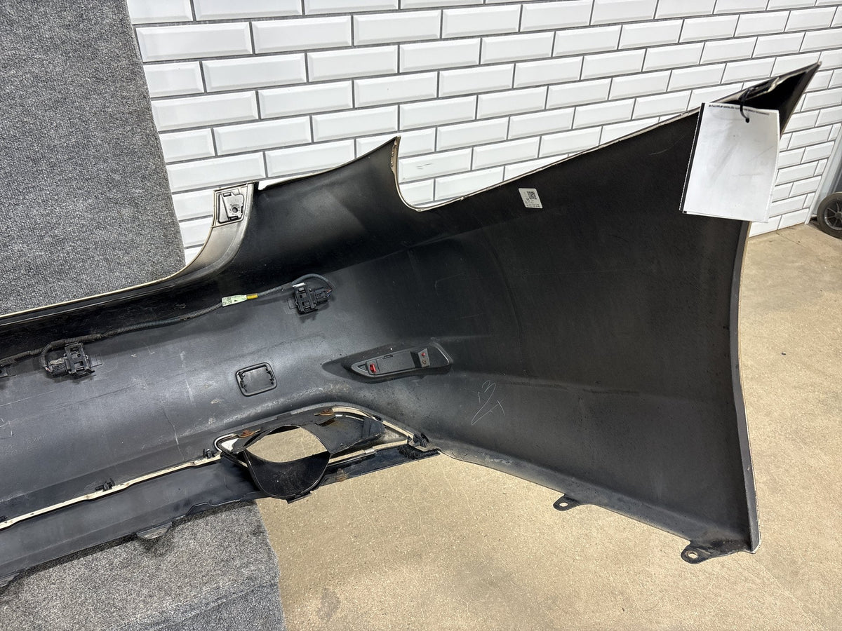 2013-2017 Lexus LS460 XF40 Rear Bumper Cover 4U7 Cashmere w Parking Sensors OEM