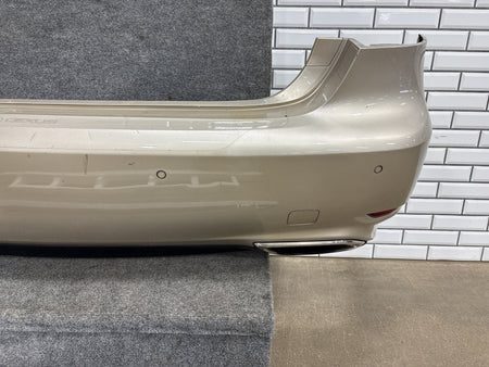 2013-2017 Lexus LS460 XF40 Rear Bumper Cover 4U7 Cashmere w Parking Sensors OEM