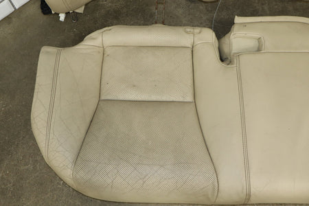 2013-2017 Lexus LS460 XF40 Rear Seat Upper & Lower Parchment Leather (Stained)