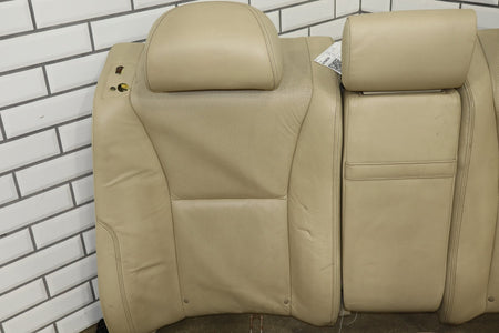 2013-2017 Lexus LS460 XF40 Rear Seat Upper & Lower Parchment Leather (Stained)