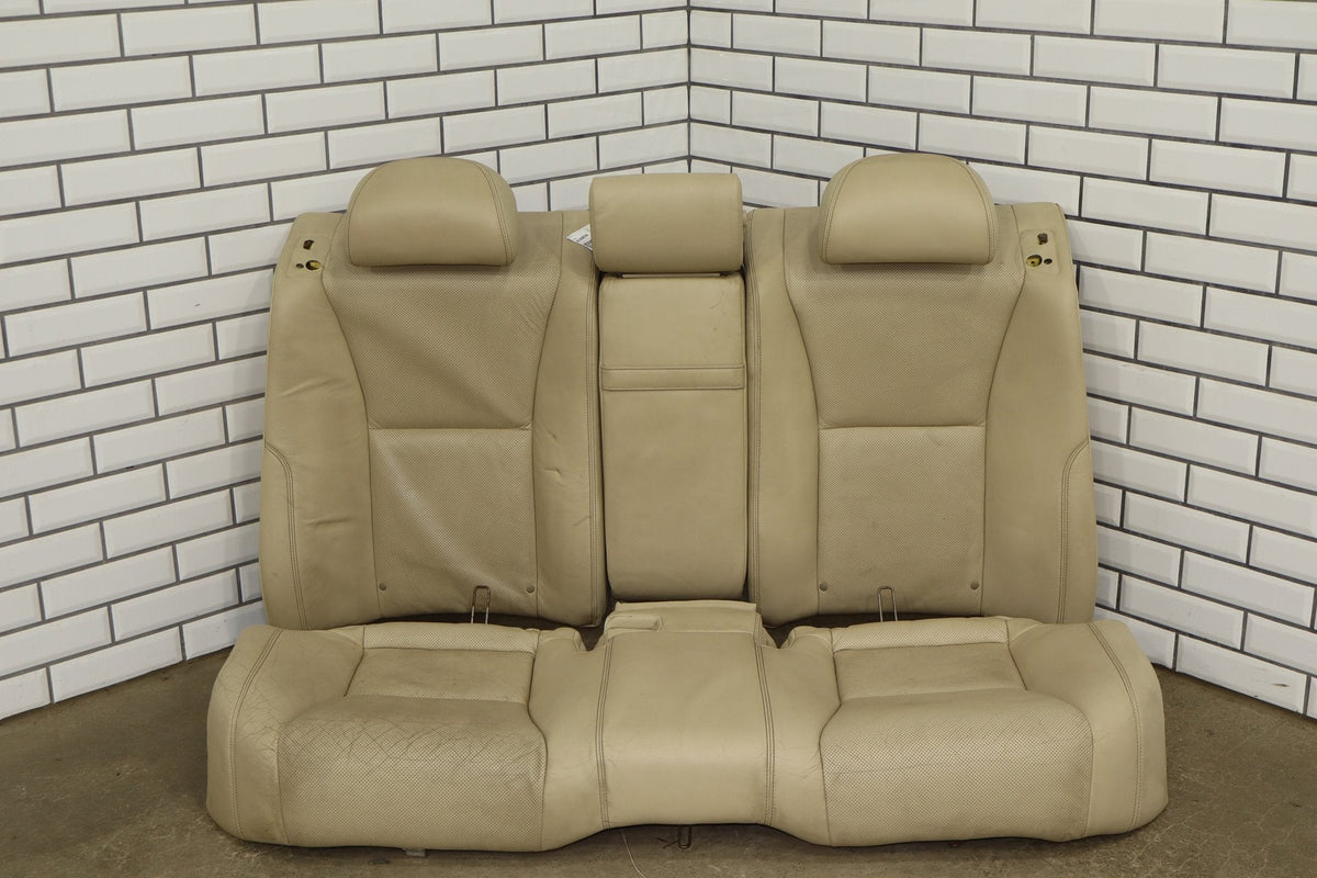 2013-2017 Lexus LS460 XF40 Rear Seat Upper & Lower Parchment Leather (Stained)