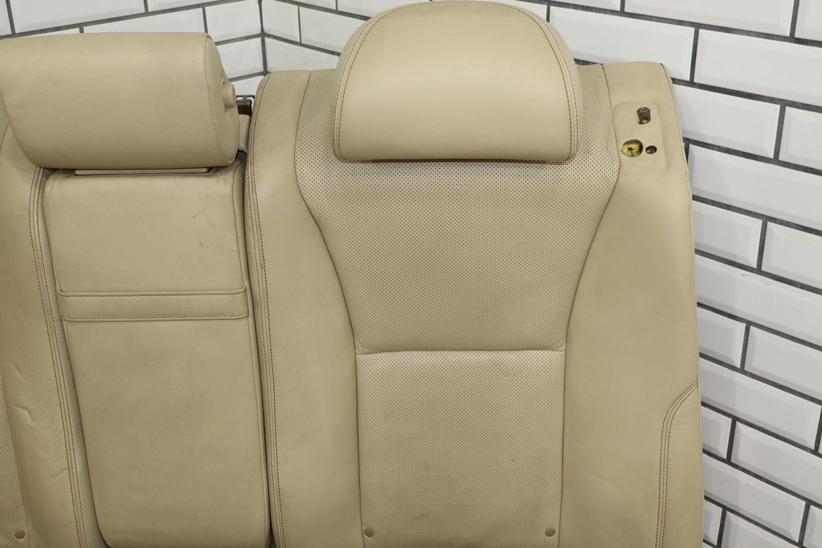 2013-2017 Lexus LS460 XF40 Rear Seat Upper & Lower Parchment Leather (Stained)