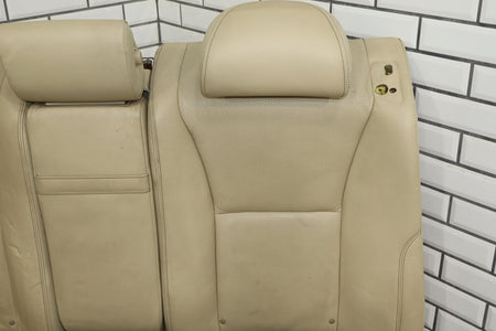 2013-2017 Lexus LS460 XF40 Rear Seat Upper & Lower Parchment Leather (Stained)