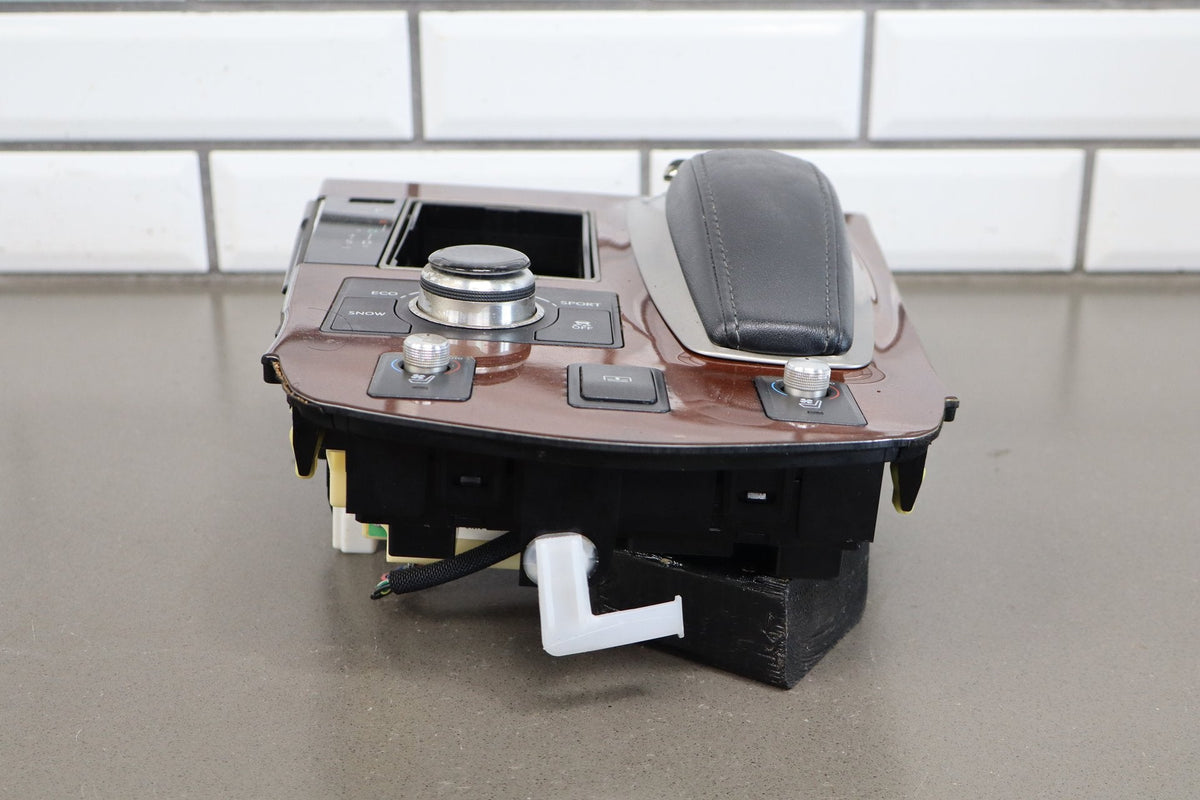 2013-2017 Lexus LS460 XF40 Wood Grain Floor Shifter Bezel Assembly Complete OEM
