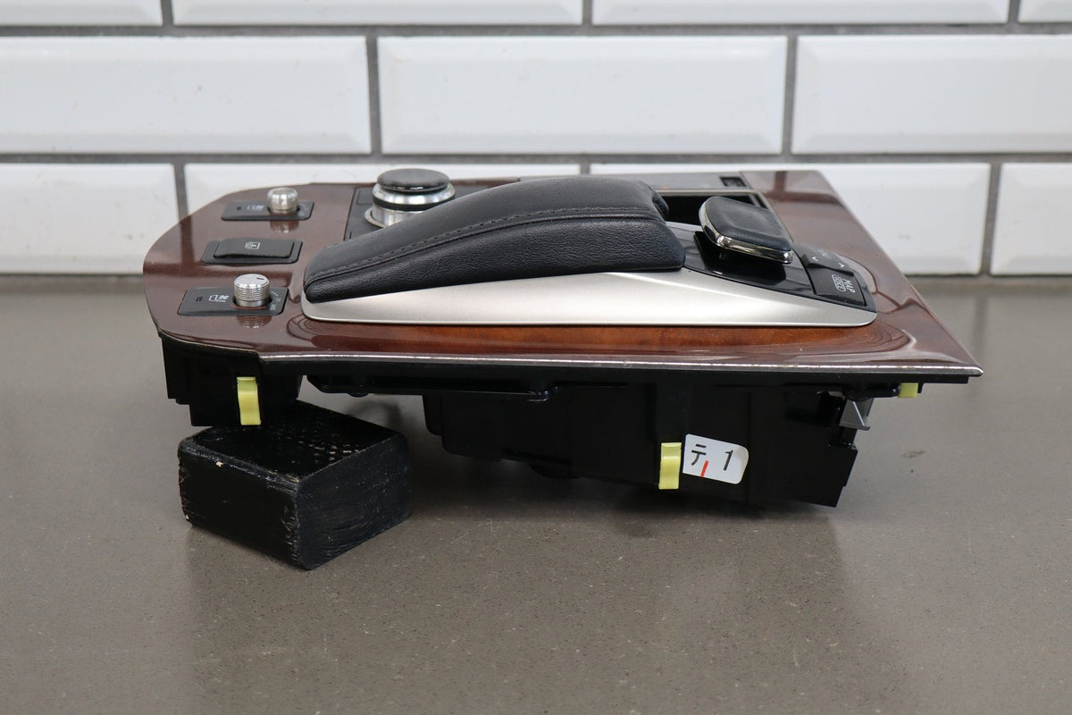 2013-2017 Lexus LS460 XF40 Wood Grain Floor Shifter Bezel Assembly Complete OEM