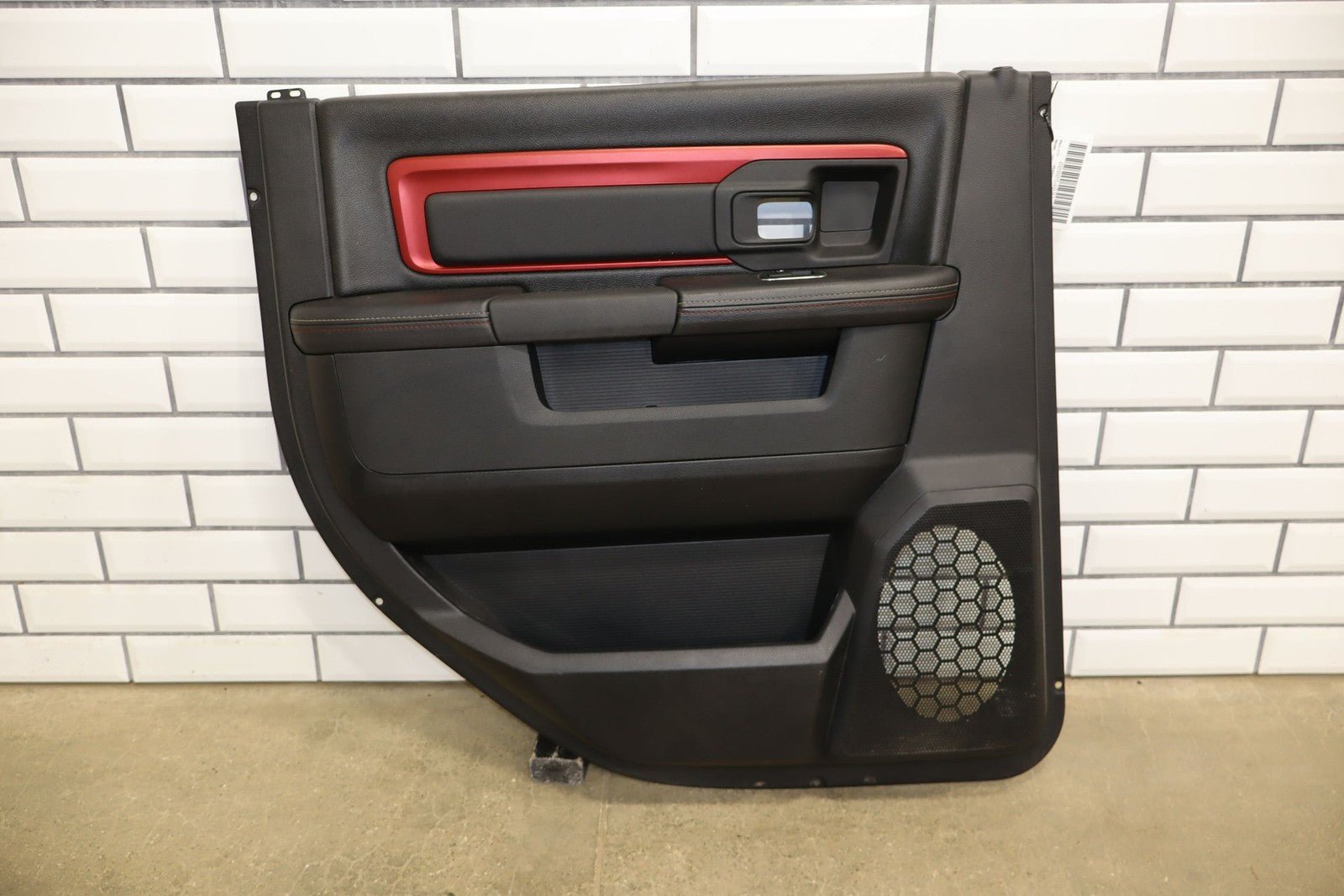 2013-2018 Dodge Ram Rebel Left Rear Interior Door Panel (Black