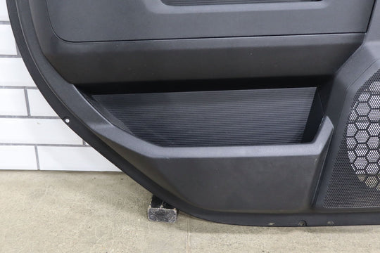 2013 - 2018 Dodge Ram Rebel Left Rear Interior Door Panel (Black / Red XR)