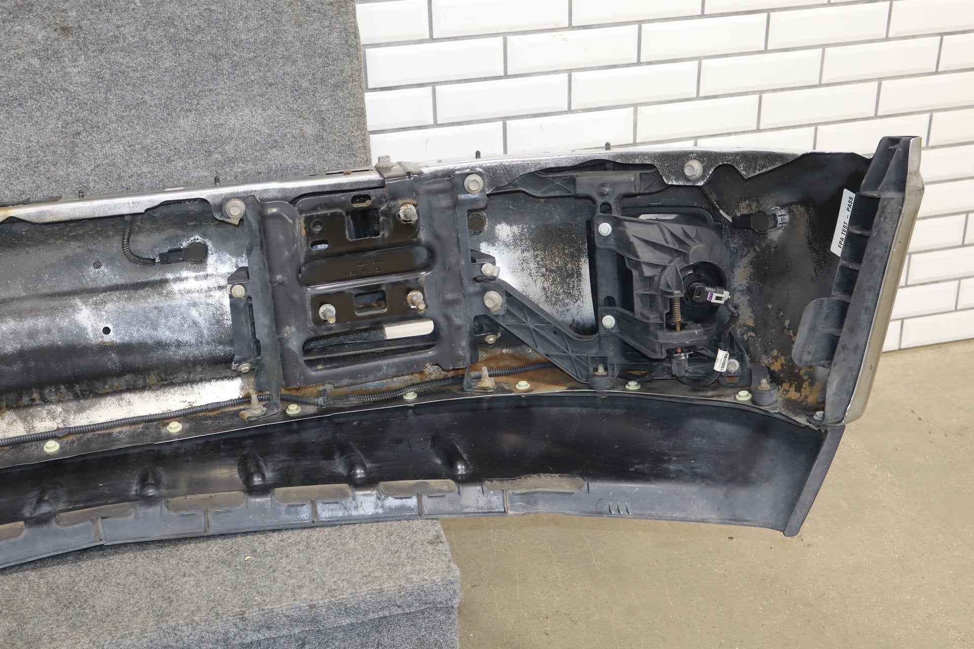 2013-2018 Ram 1500 4th Gen Front Bumper Assembly Brilliant Black PXR
