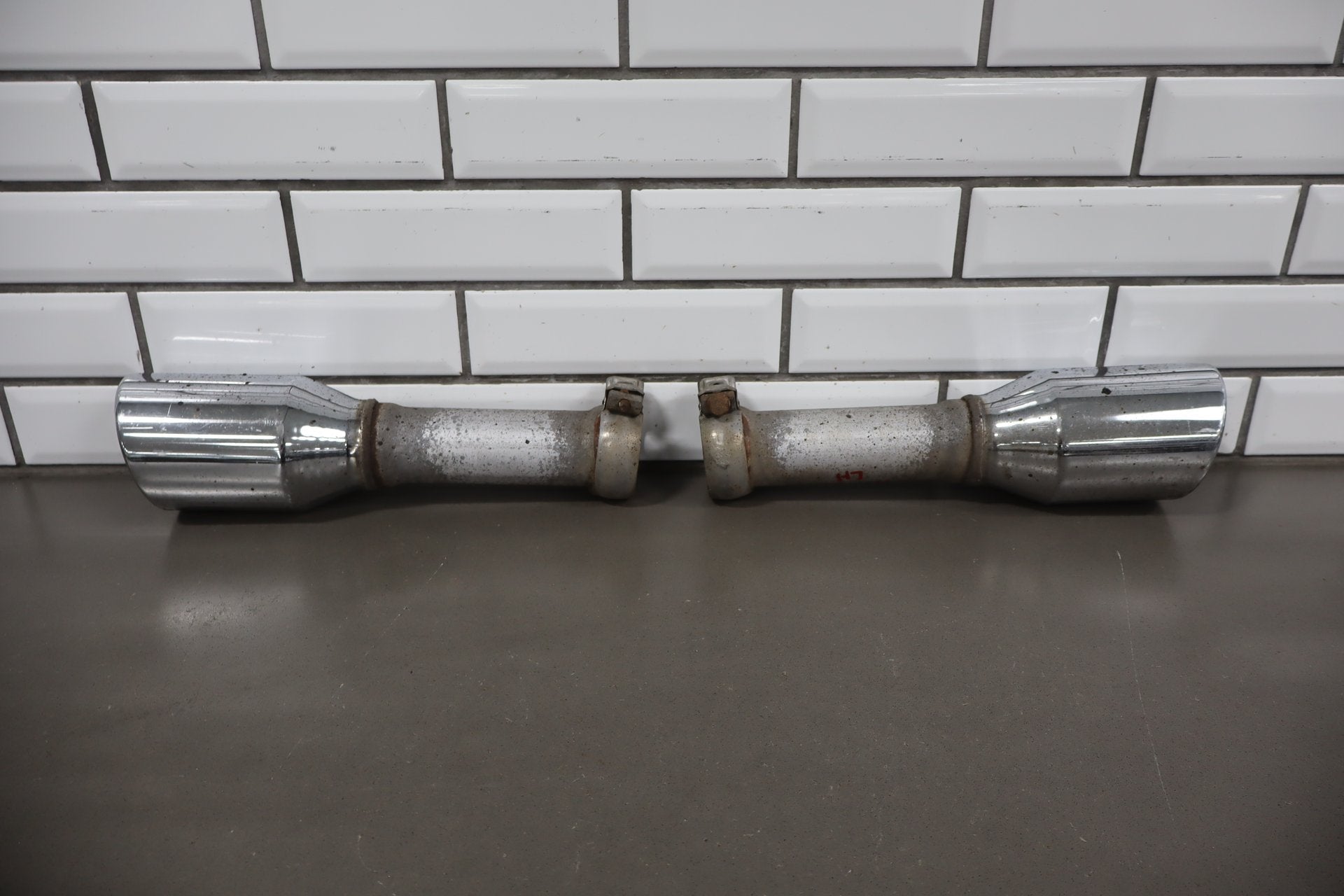 2013-2018 Ram 1500 5.7L Hemi Chrome Exhaust Tips Pair OEM Left/Right