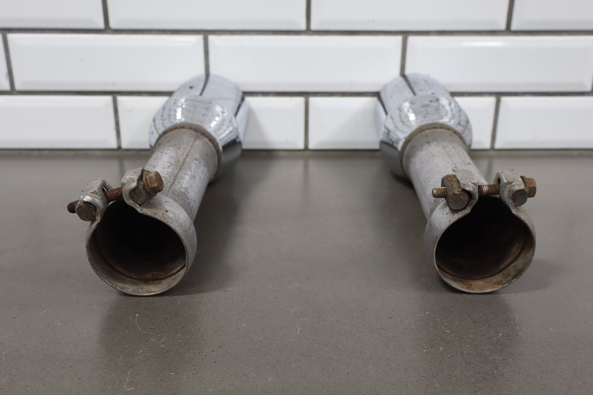 2013-2018 Ram 1500 5.7L Hemi Chrome Exhaust Tips Pair OEM Left/Right
