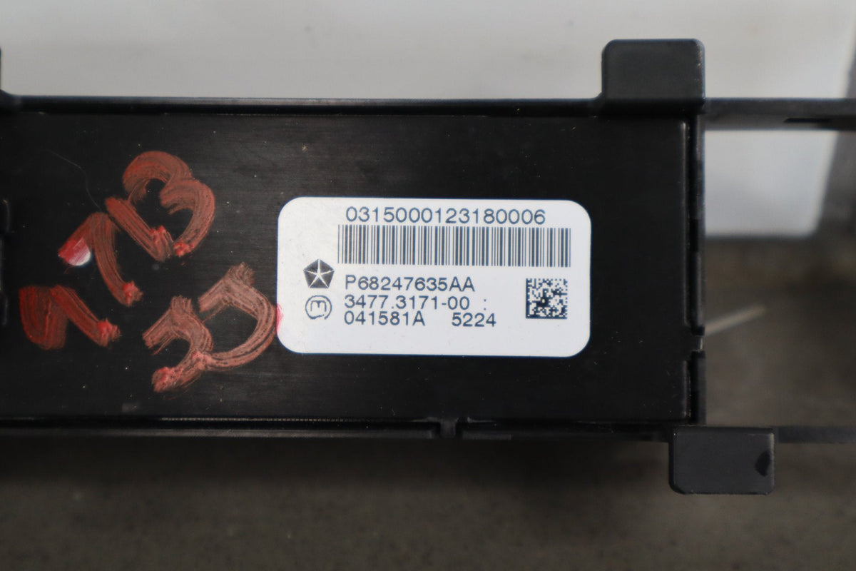 2013-2018 Ram 1500 Dash Switch Panel Heated Vent Seats