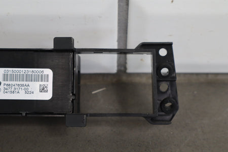 2013-2018 Ram 1500 Dash Switch Panel Heated Vent Seats