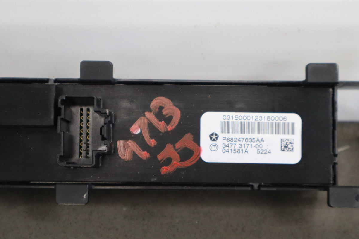 2013-2018 Ram 1500 Dash Switch Panel Heated Vent Seats
