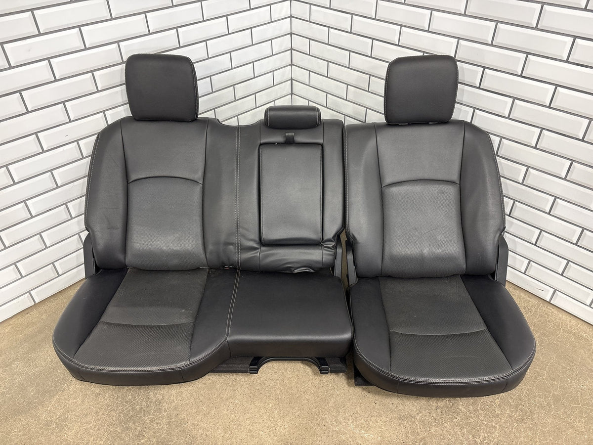 2013-2018 Ram 1500 Laramie Leather Heated/Vent Seats Set Black X9