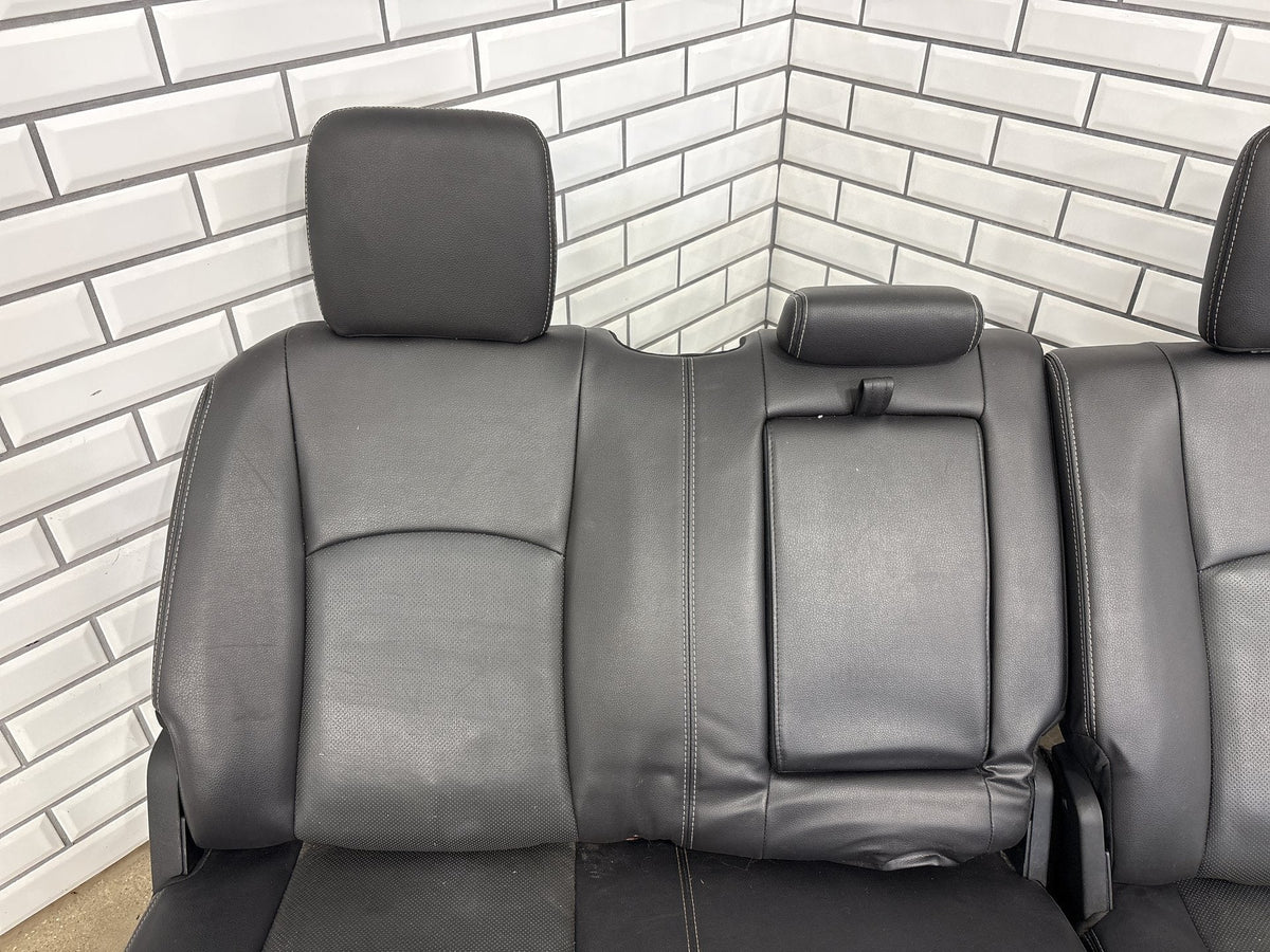 2013-2018 Ram 1500 Laramie Leather Heated/Vent Seats Set Black X9
