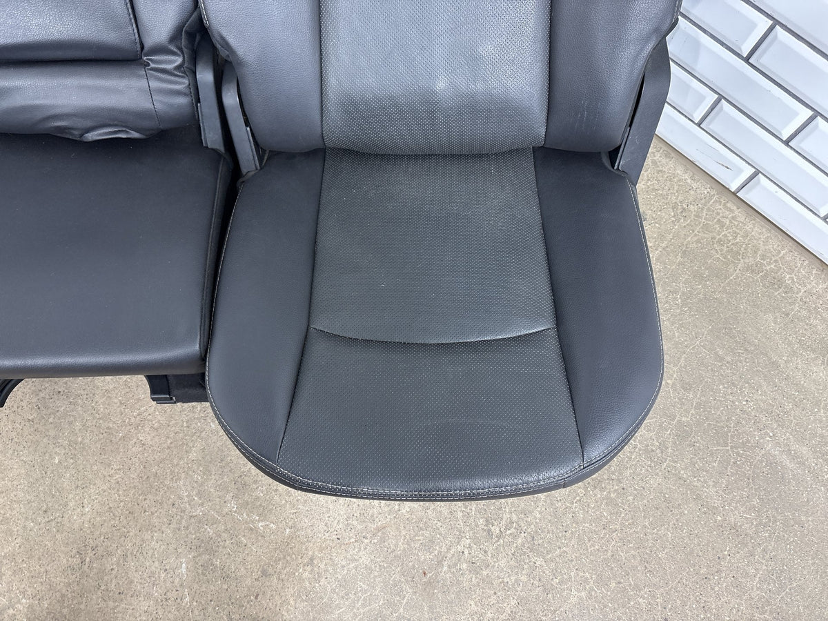 2013-2018 Ram 1500 Laramie Leather Heated/Vent Seats Set Black X9