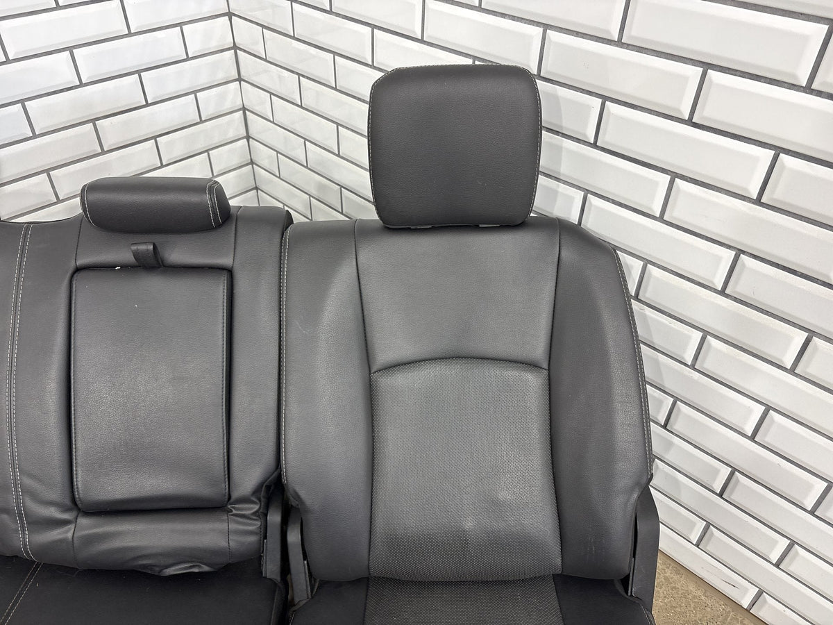 2013-2018 Ram 1500 Laramie Leather Heated/Vent Seats Set Black X9