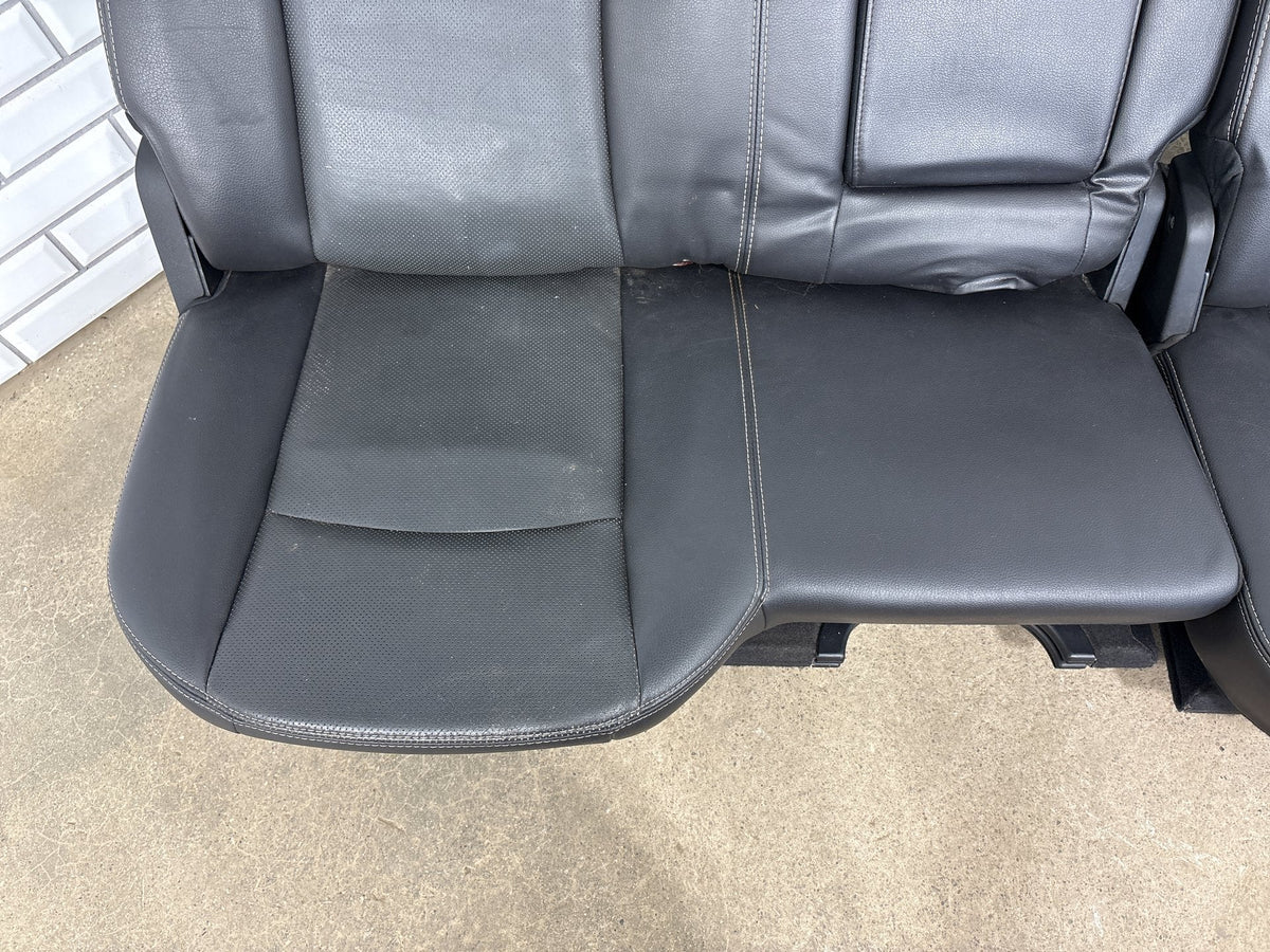 2013-2018 Ram 1500 Laramie Leather Heated/Vent Seats Set Black X9