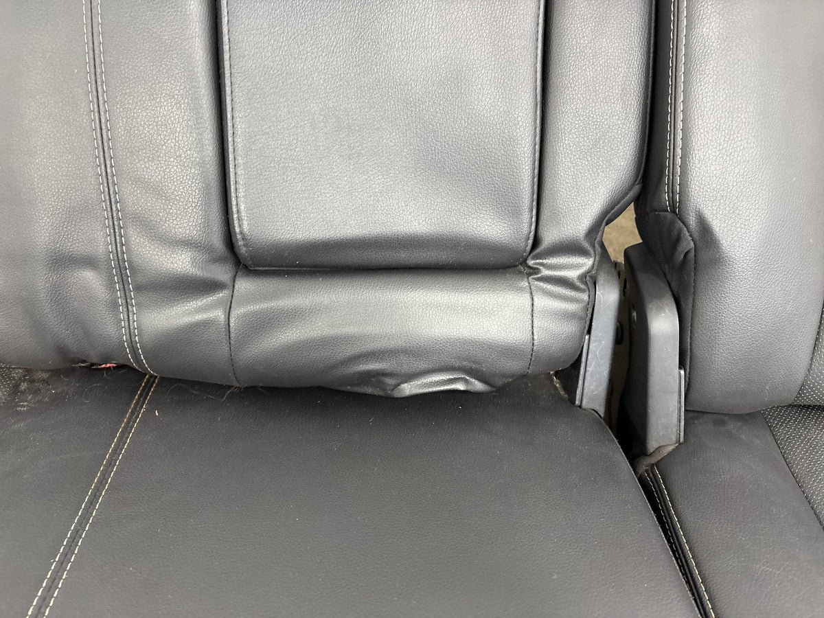 2013-2018 Ram 1500 Laramie Leather Heated/Vent Seats Set Black X9