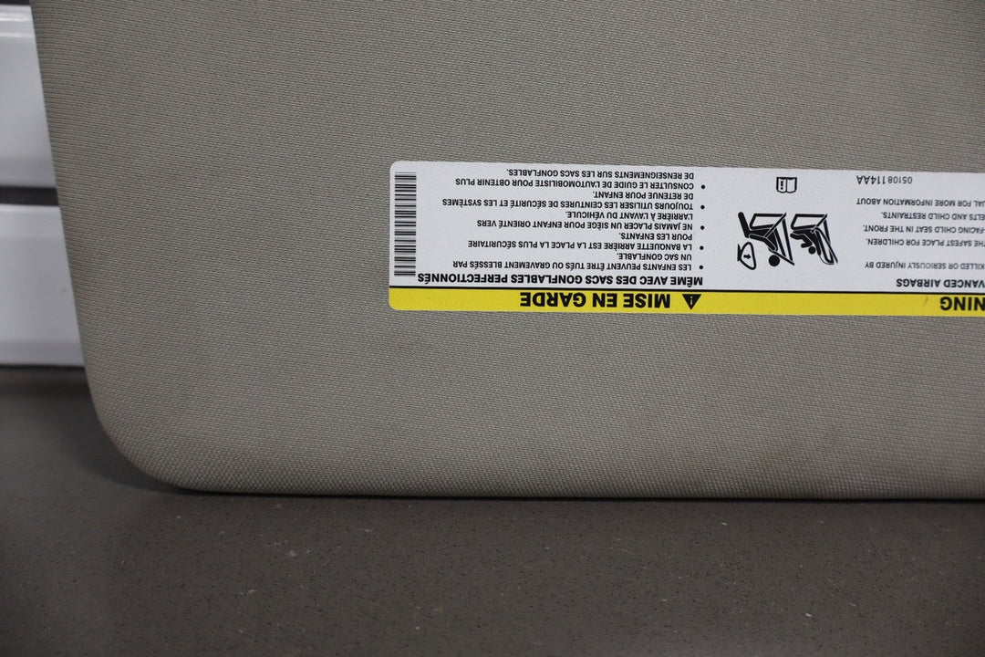 2013 - 2018 Ram 1500 Left LH Driver Interior Sun Visor OEM
