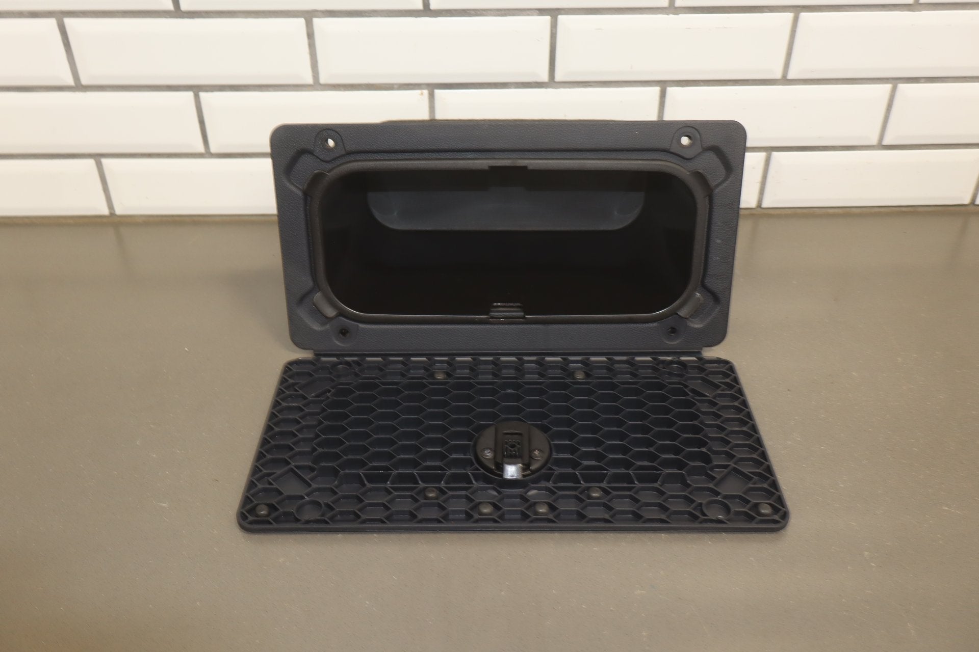 2013-2018 Ram 1500 Rear Floor Storage Bin Indigo Frost C1