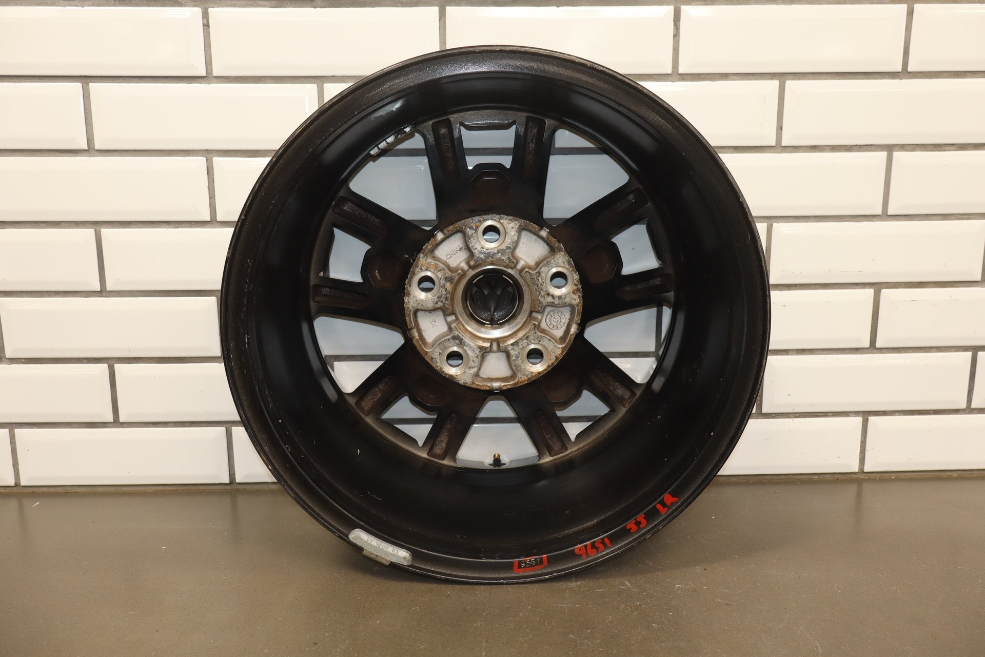 2013-2018 Ram 1500 Rebel OEM 17" Black Wheel/ Rim Aluminum OEM