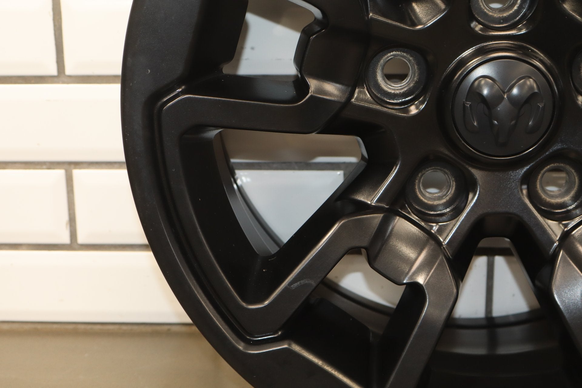 2013-2018 Ram 1500 Rebel OEM 17" Black Wheel/ Rim Aluminum OEM