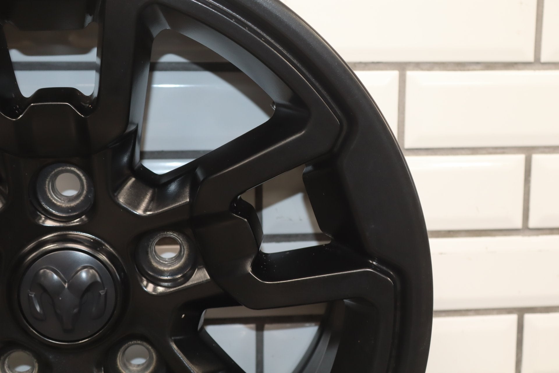 2013-2018 Ram 1500 Rebel OEM 17" Black Wheel/ Rim Aluminum OEM