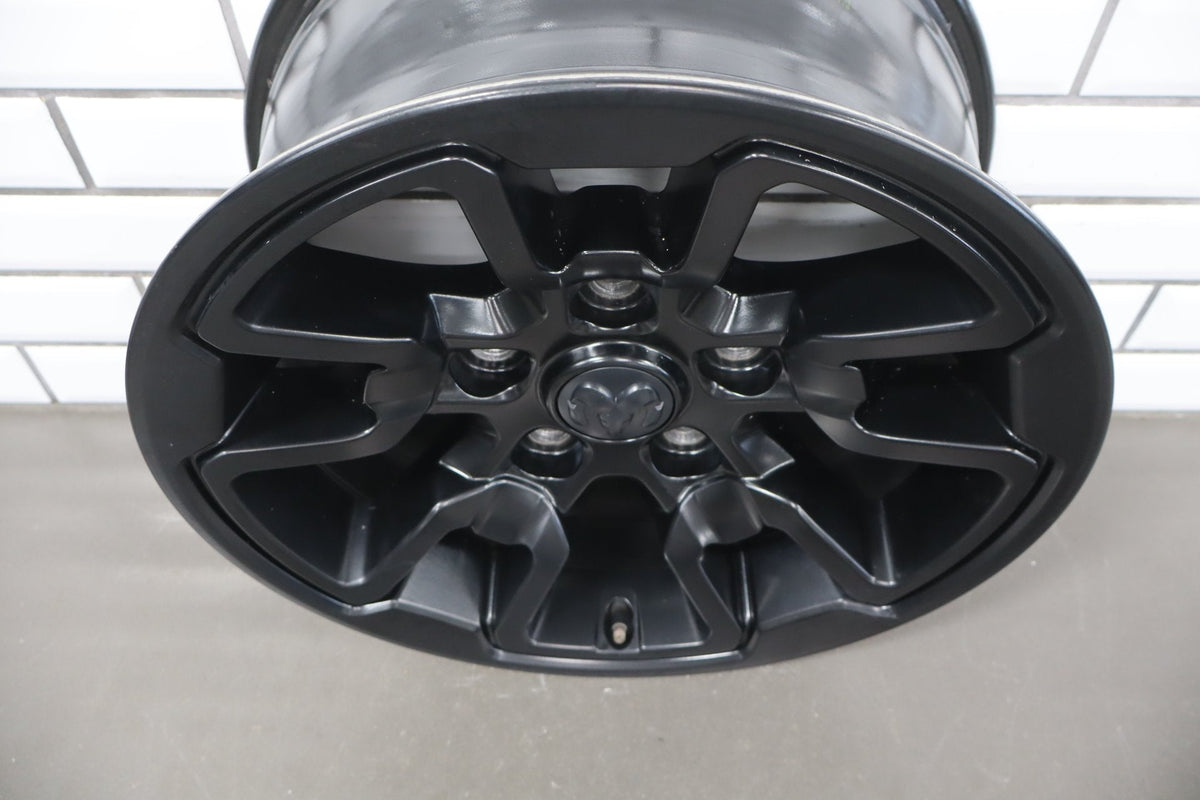 2013-2018 Ram 1500 Rebel OEM 17" Black Wheel/ Rim Aluminum OEM