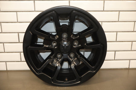 2013-2018 Ram 1500 Rebel OEM 17" Black Wheel/ Rim Aluminum OEM