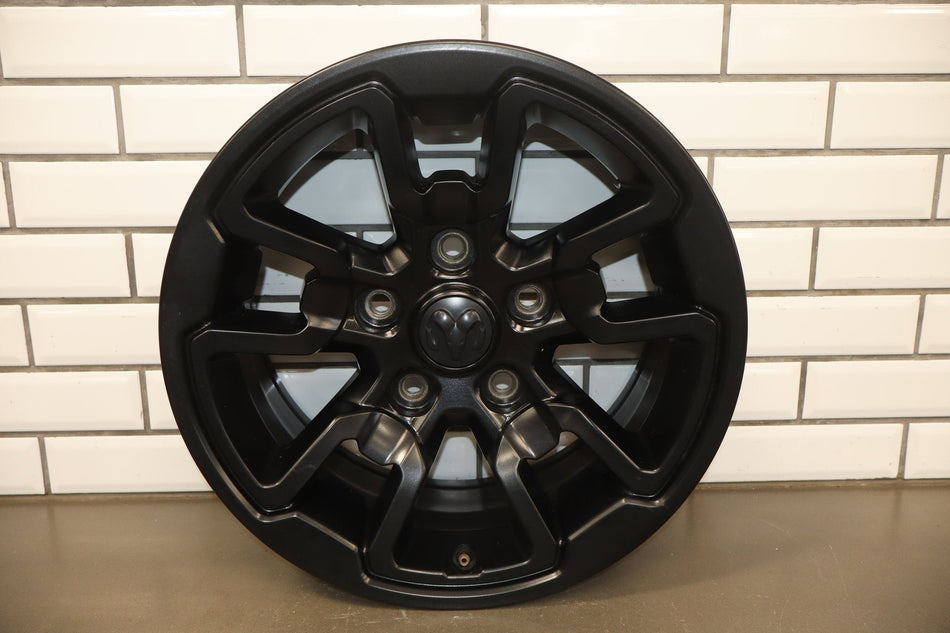 2013-2018 Ram 1500 Rebel OEM 17" Black Wheel/ Rim Aluminum OEM